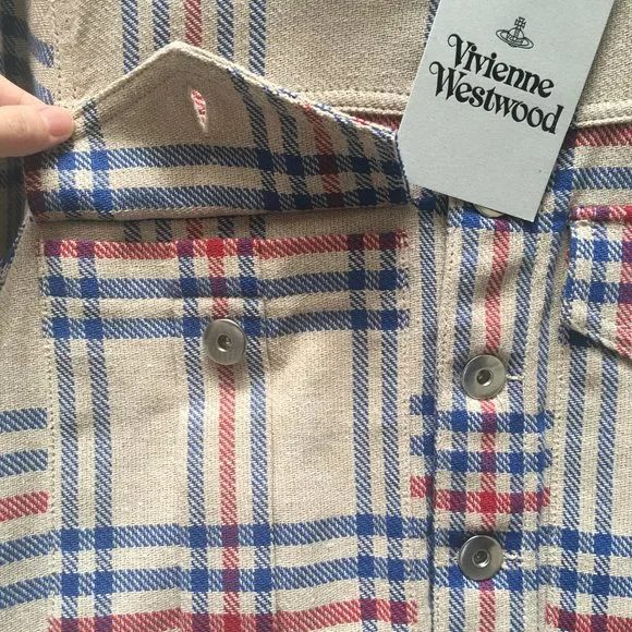 VIVIENNE WESTWOOD Beige Tartan Type 3 Jacket - Picture 12 of 16